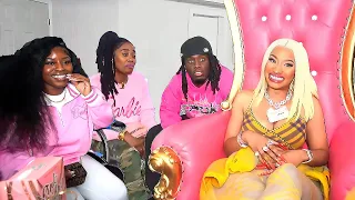 Kai Cenat Surprises His Family With Nicki Minaj!