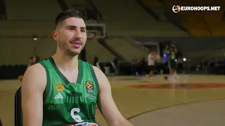 Μωραϊτης: "Πρώτος στόχος το Final Four, αυτό μας είπε κι ο κόουτς Αταμάν"