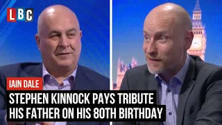 Stephen Kinnock pays tribute to his father Neil, on the ex-Labour leader's 80th bday | LBC