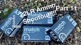 22LR Ammo Test Part 11:  Eley Match #czusa #ammunition #targetshooting