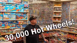 30,000 Hot Wheels! Cory Scott's Texas-sized Hot Wheels collection and his Hot Wheels room