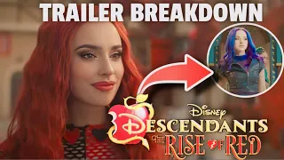 Descendants 4! Descendants The Rise of Red Trailer breakdown