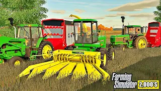 HELPING LOCAL FARMER IN NEED! SILAGE HARVEST (ROLEPLAY) FARMING SIMULATOR 22