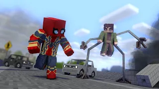 Spider-Man vs Doc ock | Minecraft animation