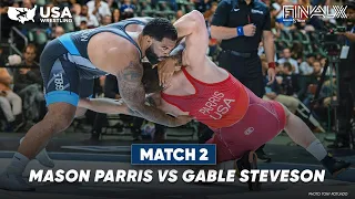 Gable Steveson vs. Mason Parris | 2023 Final X Round 2