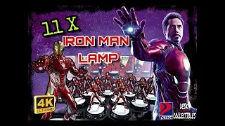 Unboxing a Dozen (almost) Diecast Iron Man Lamp - Petron Desk Collectibles