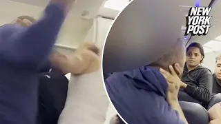 Spirit Airlines flight attendant nearly pummeled trying to stop wild fight between two passengers