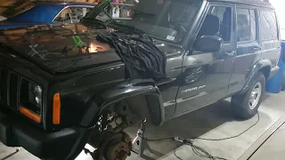 How to install 3" coil spacers on a Jeep Cherokee XJ