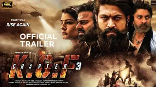 KGF Chapter 3 Official Trailer | Yash|Sanjay D|Raveena T|Srinidhi| Prashanth Neel | Vijay K |Concept