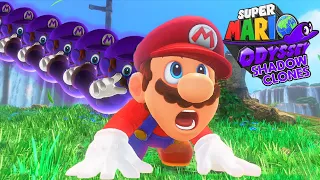 Super Mario Odyssey, but Cosmic Clones Follow Mario - Full Game Walkthrough