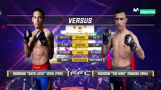 FFC 57: RODRIGO 'GATO LOCO' VERA vs RICKSON 'THE KING' ZENIDIM | Fusion Fighting Championship