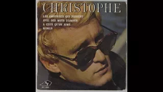 Christophe   Les amoureux qui passent         1966