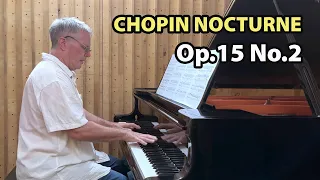 Chopin Nocturne Op.15 No.2 - Paul Barton, FEURICH 218 piano