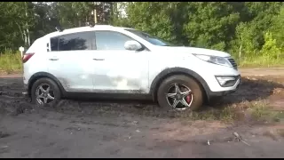 sportage 3  работа полного привода