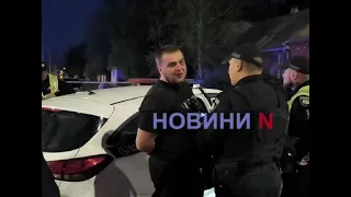 Відео з місця ДТП у Миколаєві з чотирьма автомобілями