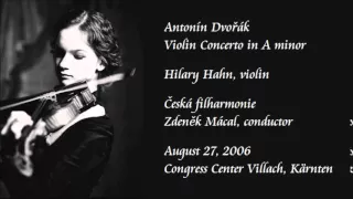 Dvořák: Violin Concerto in A minor - Hahn / Mácal / Czech Philharmonic