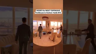 The MOST EXPENSIVE $50,000,000 Penthouse in Hudson Yards NYC #shorts