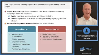 Capital Structure (2024 CFA® Level I Exam – Corporate Issuers – Learning Module 6)