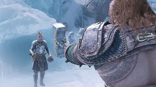 God of War Ragnarok - Sif and Thor Try to Kill Atreus Scene