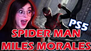 FIRST TIME PLAYING ON THE PS5 - Spider-Man Miles Morales