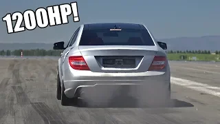 1200HP GAD Motors Mercedes-Benz C63 AMG - FASTEST in EUROPE!