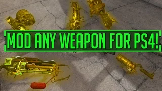 Fallout 4 - MOD ANY WEAPON FOR PS4/XBOX/PC! (Shoot MINI NUKES FROM ANY WEAPON!)