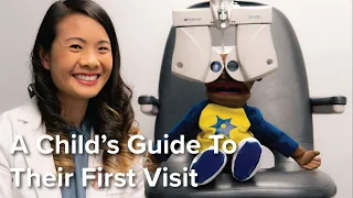 A Child's Guide To Their First Eye Exam | Leroy Visits The Eye Doctor