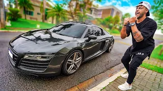 COMPREI * ESSE É MEU NOVO CARRO AUDI R8 V10  *