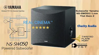 Powered Subwoofer Yamaha NS-SW050 I Love That Bass 2