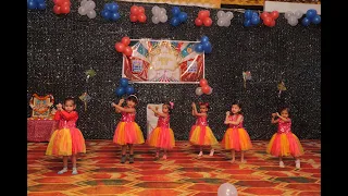 ANNUAL DAY || KIDS DANCE PERFORMANCE || POPULAR REELS DANCE || HELLO KIDS PRESCHOOL - ANNAPURNA