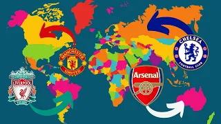 Most Popular Premier League Team In EVERY Country