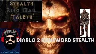 Diablo 2 Resurrected Runeword STEALTH Guide ! How to make the best low Lvl Chest