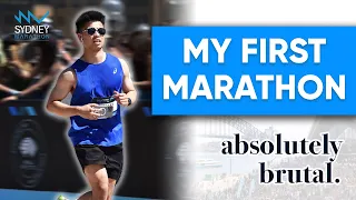 I Ran My First Ever Marathon | Hitting The Wall (BRUTAL)