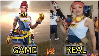 Free Fire All Characters In Real Life 2020 || Real vs Game Character in Free Fire ||