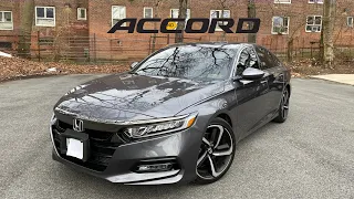 2020 Honda Accord Sport Review! Is the 2021 Worth It? Walk Around & Test Drive