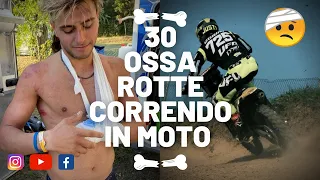 30 OSSA ROTTE CORRENDO IN MOTO | L'altra faccia del motocross | Es3mo story ep.1