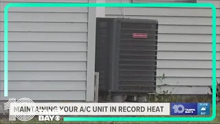 Maintaining your A/C unit in record heat in Florida