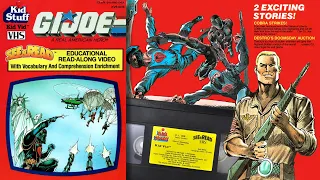 Kid Stuff Kid Vid    "Cobra Strikes!" and "Destro’s Doomsday Auction" 1986