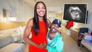 Pregnancy Reveal, We’re Having A Baby ! 👶🏽🥹🫶💕