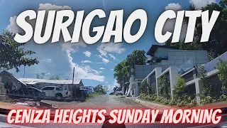 SURIGAO CITY CENIZA HEIGHTS ON A SUNDAY MORNING