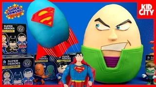 Justice League Toys Play-Doh Surprise Egg! | KidCity