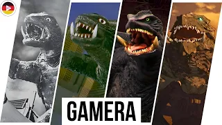 Entwicklung von Gamera in Filmen und Serien (1965-2023)
