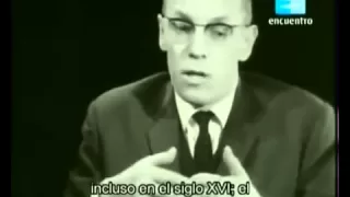 Badiou interviews Michel Foucault (1965) 1/3 English Subtitles