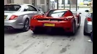 Mercedes CL65 AMG + Ferrari Enzo + BMW M5 in carwash