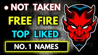 Top 10 Dangerous Names for Free Fire | Top 10 Unique Names for Free Fire | Top 10 attitude names