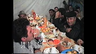 Свадьба Ахыска турков 1997г. Ahıska Türklerinin düğünü Kazakistan'da 1997yıl. Руслан и Нармина 3ч.