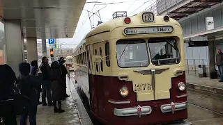 Парад ретро трамваев (город Москва 2022 Г)