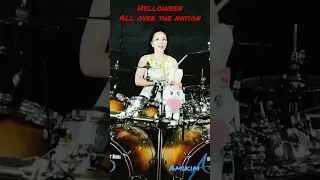 Helloween - all over the nation #drumcover #amikim #artisanturkcymbals