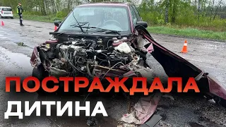 На Вінниччині сталась ДТП – травмувалась 13-річна дівчинка