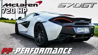 McLaren 570 GT 720 HP PP Performance DRIVE & EXHAUST SOUND by AutoTopNL